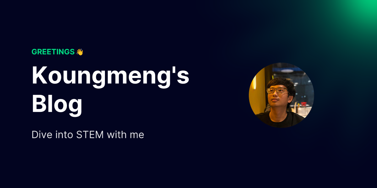 Koungmeng s blog home